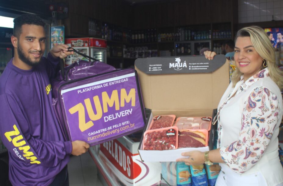 Mauá fecha parceria com o Zumm Delivery e agora oferece entrega para toda cidade